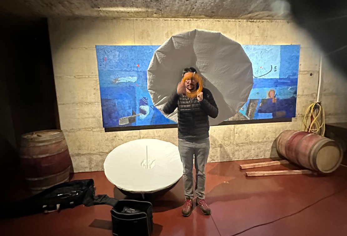 Modri pinot Out of the blue